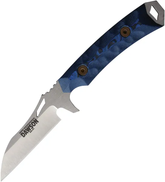 Dawson Knives Revelation Fixed Blade Blk-Blu DW43765