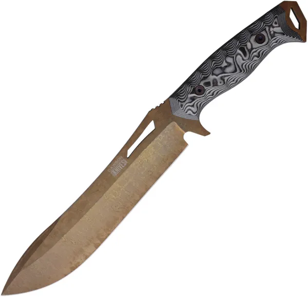 Dawson Knives Archangel Fixed Blade Blk-Wht DW47469