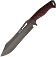 Dawson Knives Dominion Fixed Blade Blk/Red - DW47599