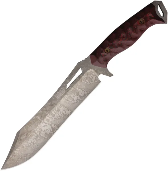 Dawson Knives Dominion Fixed Blade Blk-Red DW47636
