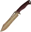 Dawson Knives Dominion Fixed Blade Blk/Red - DW47711