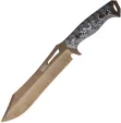 Dawson Knives Dominion Fixed Blade Blk/Wht - DW47742