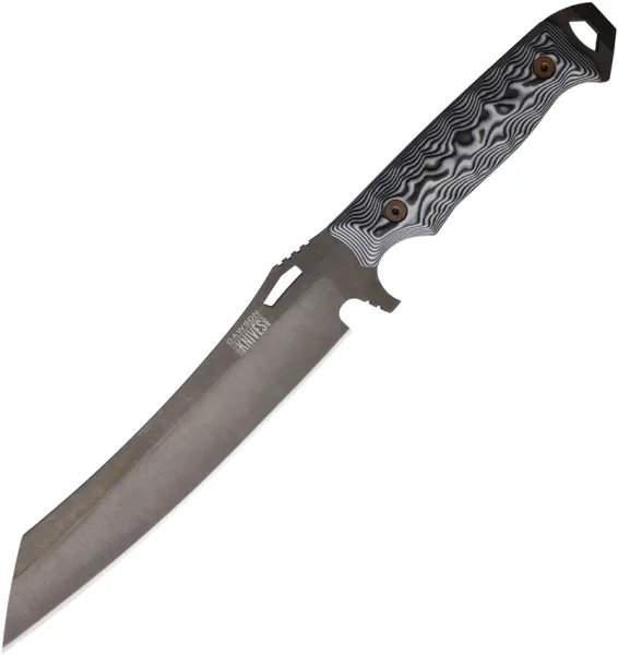 Dawson Knives Wayfinder Fixed Blade Blk-Wht DW47766