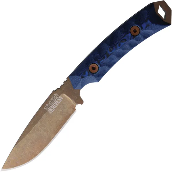 Dawson Knives Contractor Fixed Blade Blk-Blu DW47988