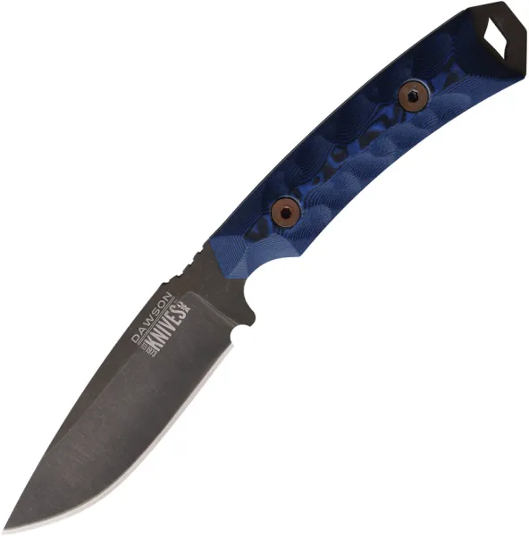 Dawson Knives Contractor Fixed Blade Blk-Blu DW48022