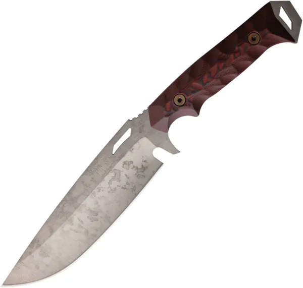 Dawson Knives Summit Fixed Blade Red-Blk DW48039