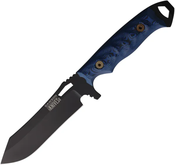 Dawson Knives Wilderness Fixed Blade Blue DW48060 Dawson Knives Wilderness Fixed Blade Blue DW48060