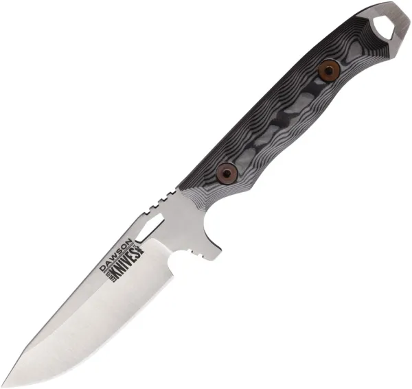 Dawson Knives Outcast Fixed Blade Blk-Gry DW48454