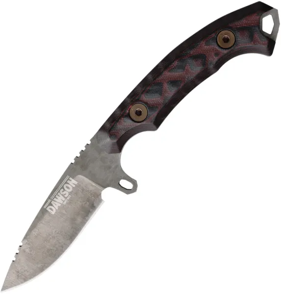 Dawson Knives Companion Red Black G10 Monsoo DW48720