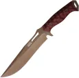 Dawson Knives Seraphim CP Fixed Blade Red - DW48775