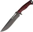 Dawson Knives Seraphim CP Fixed Blade Red - DW48812