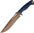 Dawson Knives Seraphim CP Fixed Blade Blue - DW48829