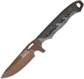 Dawson Knives Outcast Fixed Blade Blk/Wht - DW48980