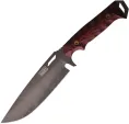 Dawson Knives Summit Fixed Blade Red/Blk - DW59985