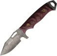 Dawson Knives Steadfast Fixed Blade Blk/Red - DW60424