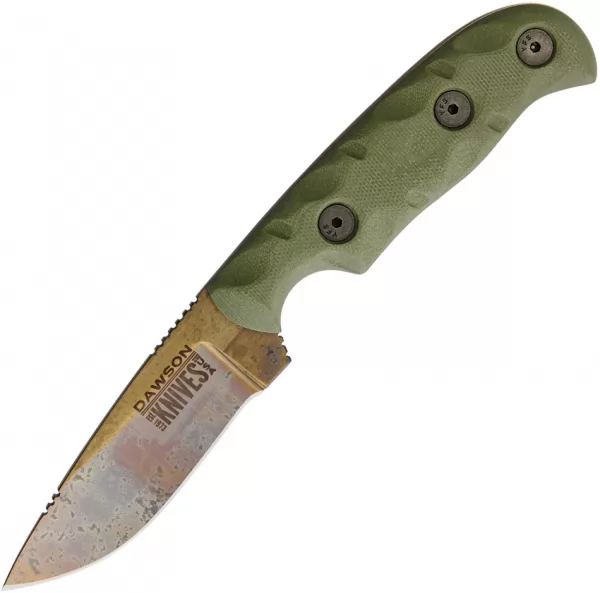 Dawson Knives Deep Notch Fixed Blade OD DW63523