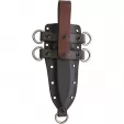 Dawson Knives Raider 5 Black-Red DW64056