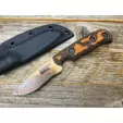 Dawson Knives Deep Notch Fixed Blade Orange DW64094