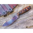 Dawson Knives Javalina Fixed Blade Orange DW64179
