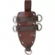 Dawson Knives Javalina Fixed Blade Red DW64186