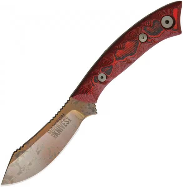 Dawson Knives Snakebite Fixed Blade Red DW64247