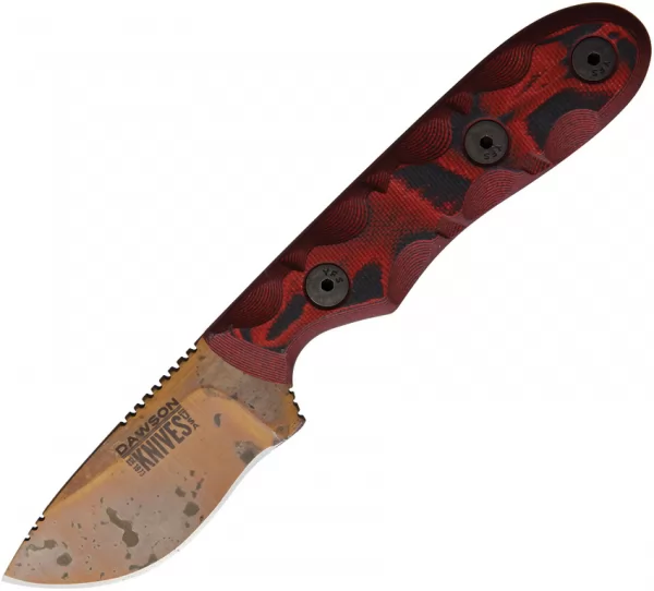 Dawson Knives Field Guide Red and Black DW64308