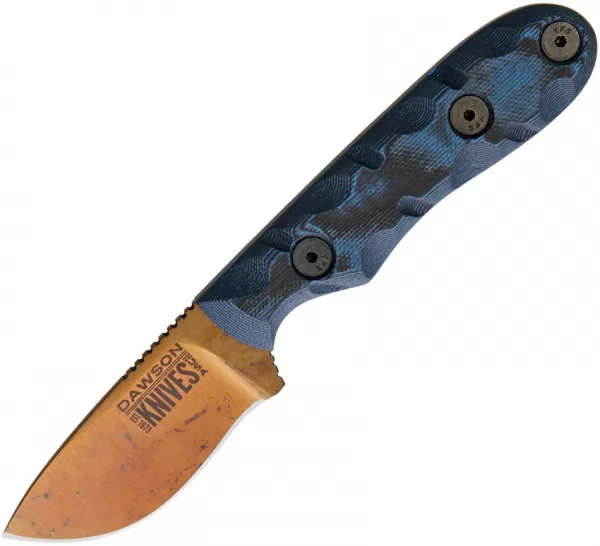 Dawson Knives Field Guide Fixed Blade Blue DW64322