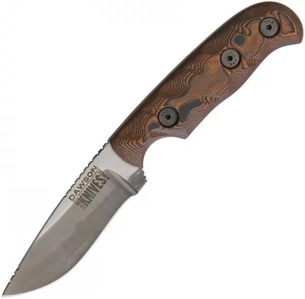 Dawson Knives Deep Notch Orange DW64438