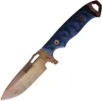 Dawson Knives Nomad Fixed Blade Blue/Black - DW83502