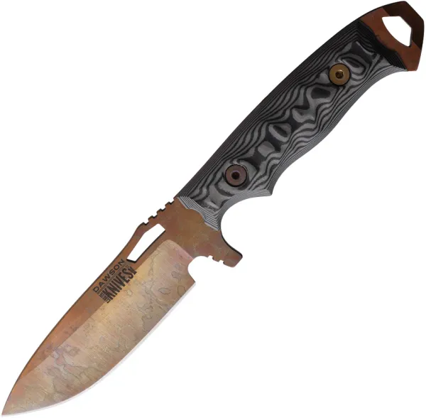 Dawson Knives Nomad Fixed Blade Gray-Black DW83519