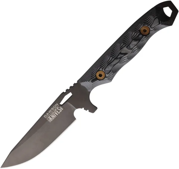 Dawson Knives Outcast Fixed Blade Blk-Gry DW83533