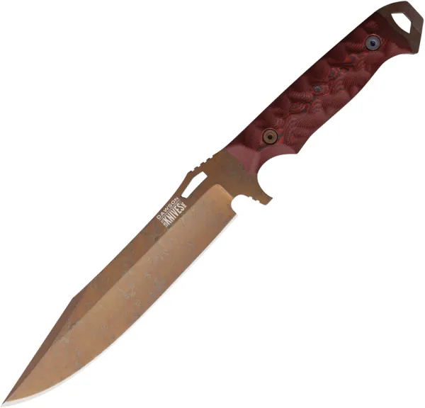 Dawson Knives Marauder XL Red Black G10 DW83625