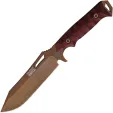 Dawson Knives Shepherd XL Fixed Blade Red - DW83748