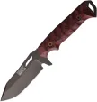 Dawson Knives Shepherd Fixed Blade Blk/Red - DW83779