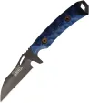 Dawson Knives Revelation Fixed Blade Blk/Blu - DW83991