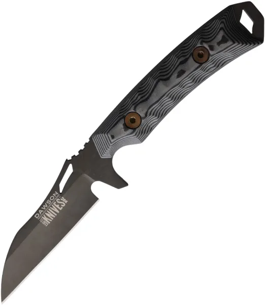 Dawson Knives Revelation Fixed Blade Blk-Gry DW84004
