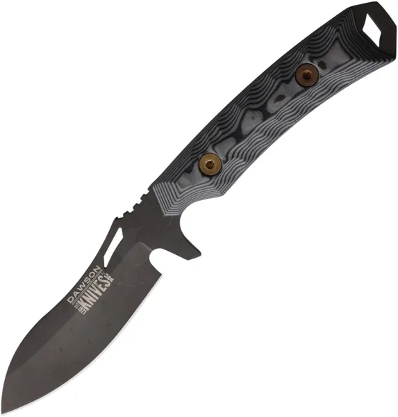 Dawson Knives Harvester Fixed Blade Blk-Gray DW84158