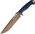 Dawson Knives Seraphim CP Fixed Blade Blue - DW84301