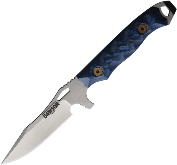 Dawson Knives Smuggler Fixed Blade Blk-Blue DW94777