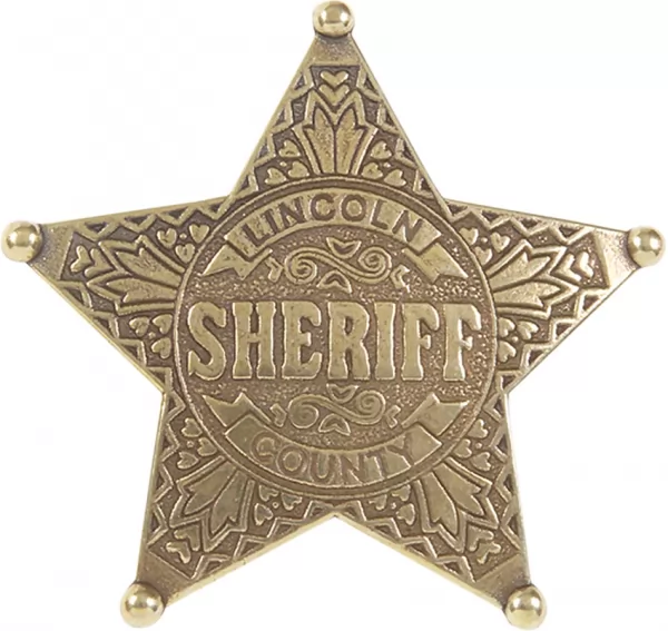 Denix Lincoln County Sheriff Badge replicas DX104