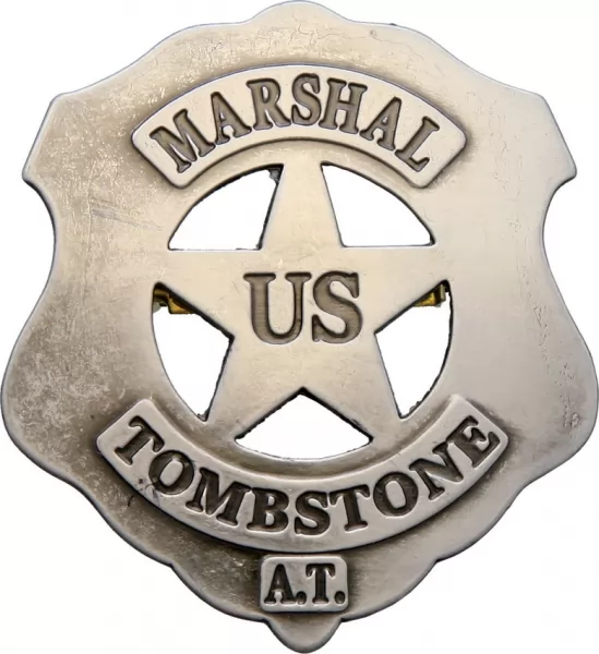 Denix US Marshall Tombstone Badge replicas DX105