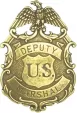 Denix Deputy U.S. Marshal Badge - DX112L