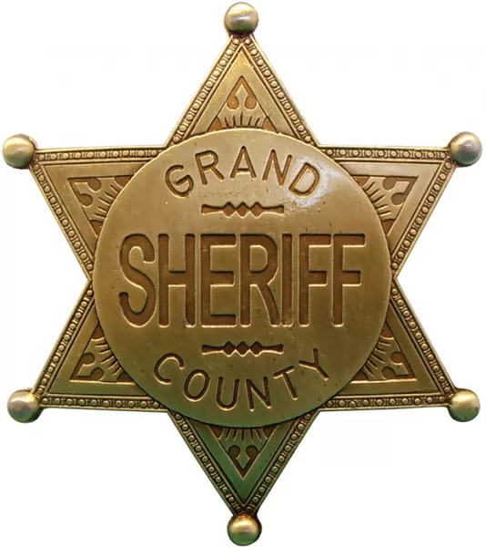 Denix Grand County Sheriff Badge replicas DX113L