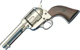 Denix Replica .45 Peacemaker Nickel Army Revolver Pistol 1186/NQ