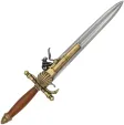 Denix French Knife Pistol - DX1204