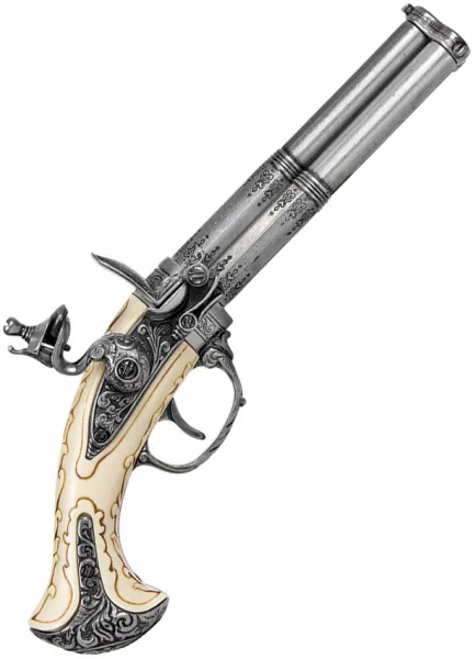 Denix Revolving 3 Barrel Flintlock replicas DX1309