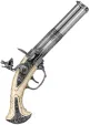 Denix Revolving 3 Barrel Flintlock - DX1309