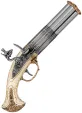Denix Revolving 4 Barrel Flintlock - DX1310