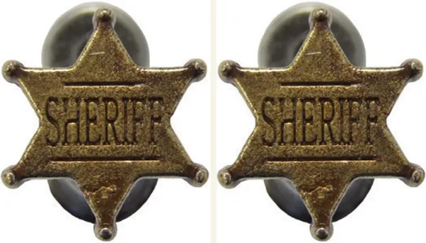 Denix Sheriff Badge Hangers replicas 31