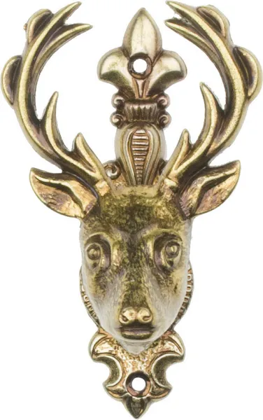 Denix Deer Head Hanger Brass replicas DX5001
